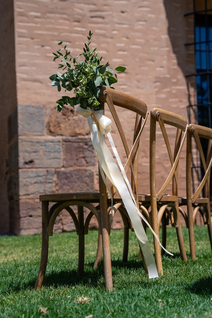 Silla Cross back madera natural