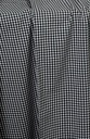 Mantel Vichy Negro cuadrado 3.60