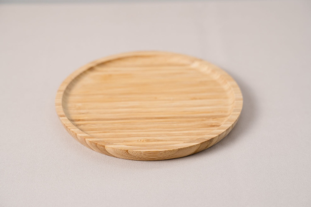 Plato madera 20