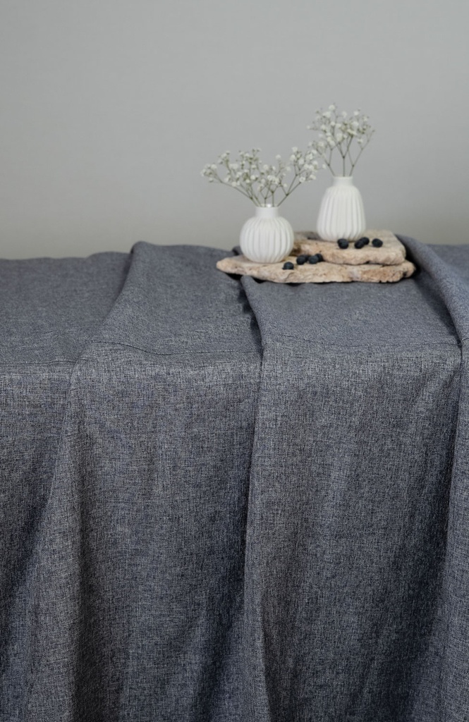 Mantel Gris Marengo cuadrado 3.60