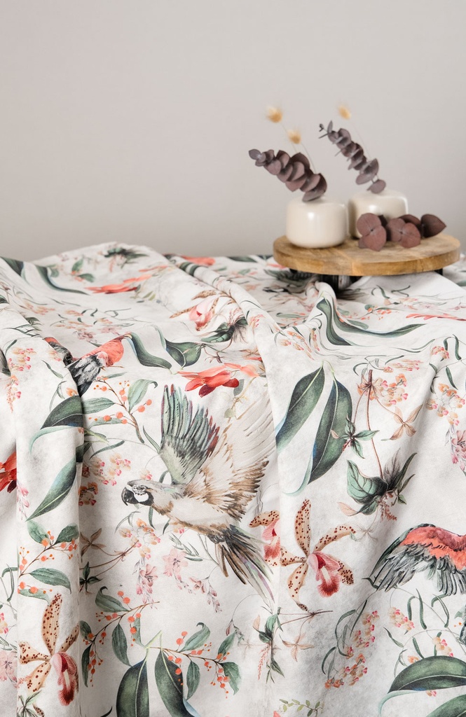 Mantel Trópico cuadrado 3.60