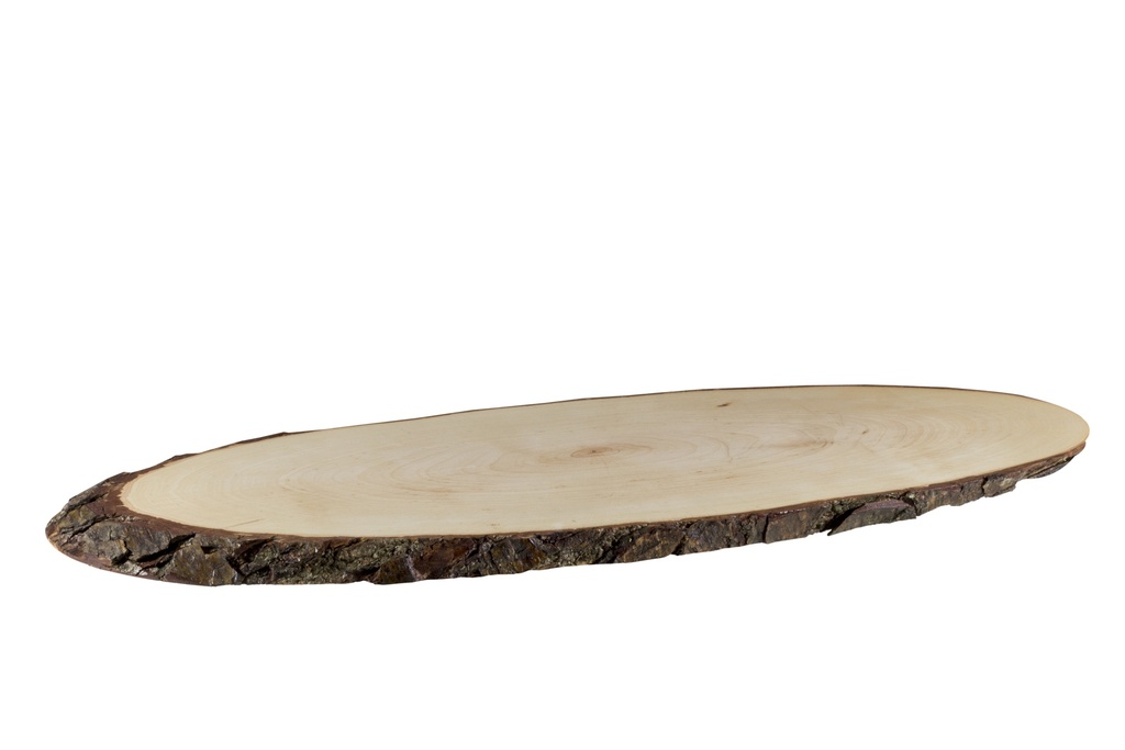 Bandeja tronco de madera 60×20