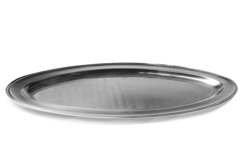 Bandeja metal Tiburón inox. 80×40