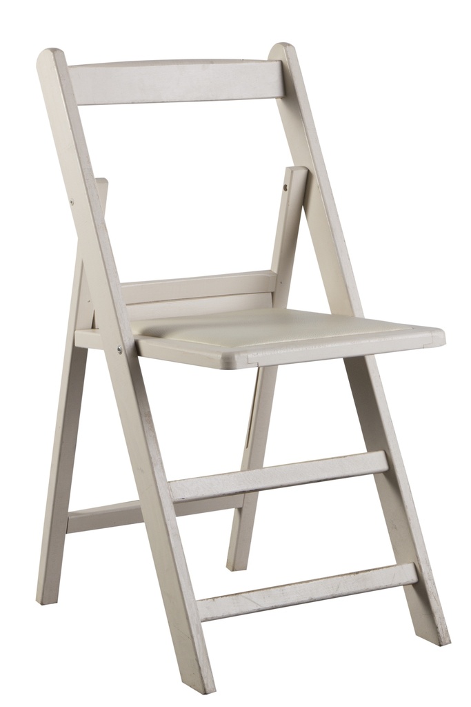 Silla tijera plegable beige