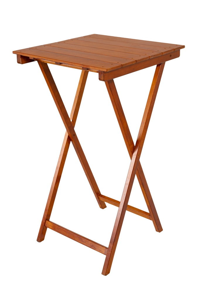 Mesa alta madera 60×60