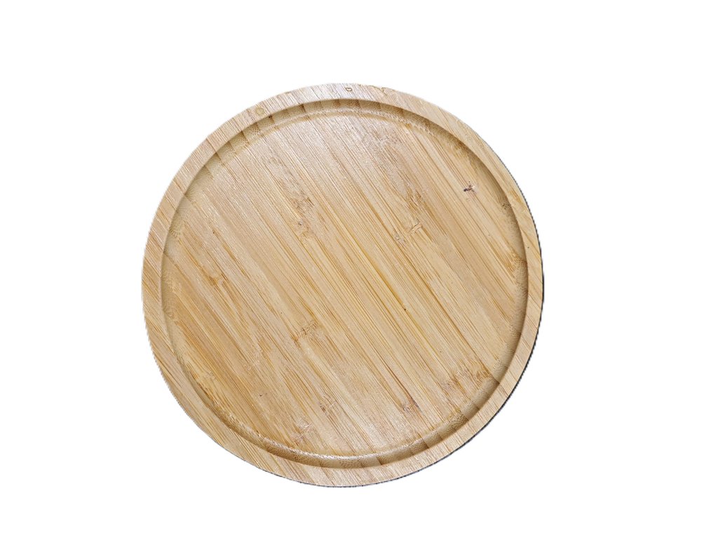 Plato madera 20