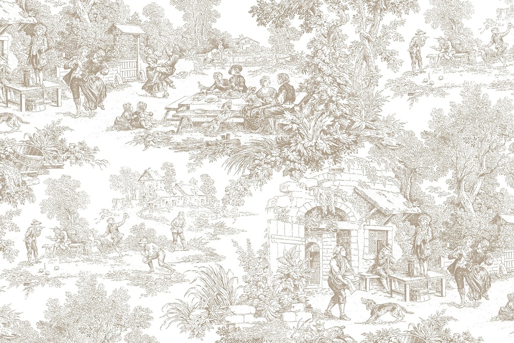 Mantel Toile de joy beige