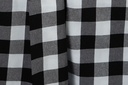 Mantel Vichy XL Negro