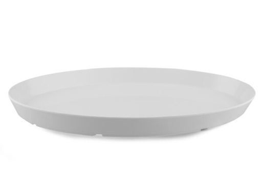 [BA063] Bandeja Fuente blanca ovalada 43x26x4
