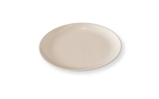 [BA027] Bandeja melamina blanca redonda 35