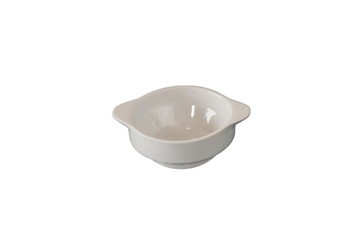[VA002] Bol blanco redondo orejero 12x5