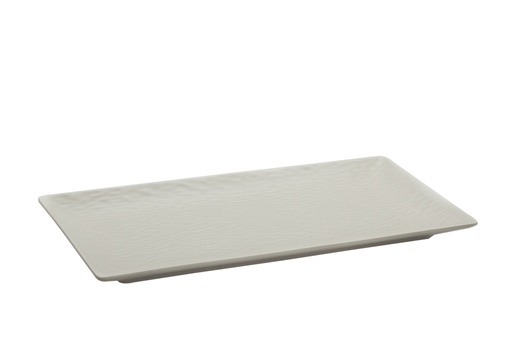 [BA009] Bandeja Loza 30X15 Beige Rayada