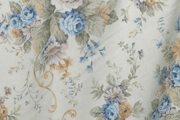 [MA033] Mantel Jardín inglés azul Cuadrado 3.50