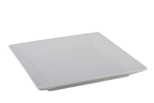 [VA023] Plato cuadrado loza 19×19