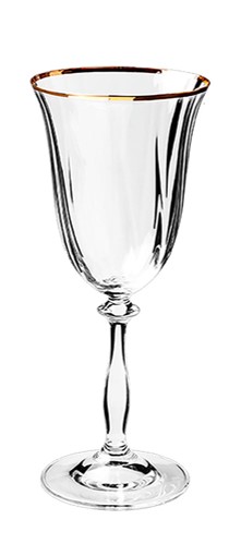 [CR031] Copa agua/vino filo dorado*