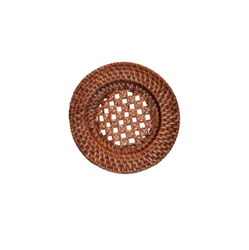 [VA017] Plato pan Ratán trenzado