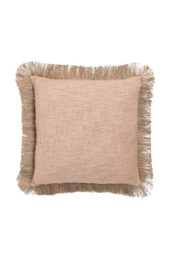 [CJ011] Cojín Flecos nude 45x45