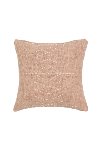 [CJ019] Cojín Texturas rosa palo 40x40