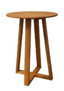 [ME020] Mesa alta madera Tulum