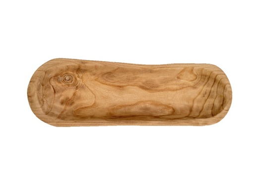 [BA059] Bandeja madera ovalada 60x20