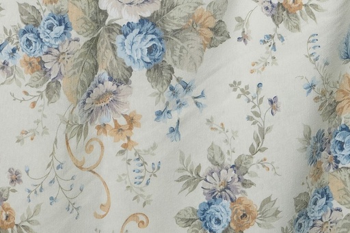 Mantel Jardín inglés azul