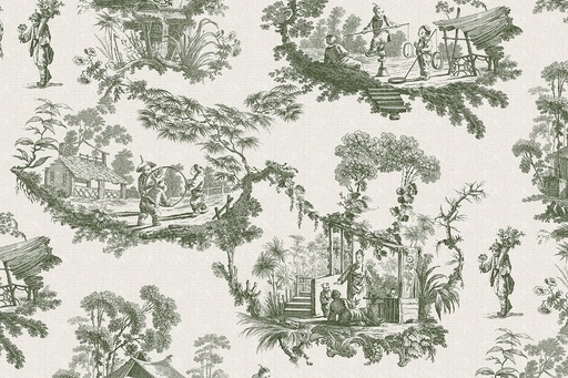 [MA094] Mantel Toile de joy verde